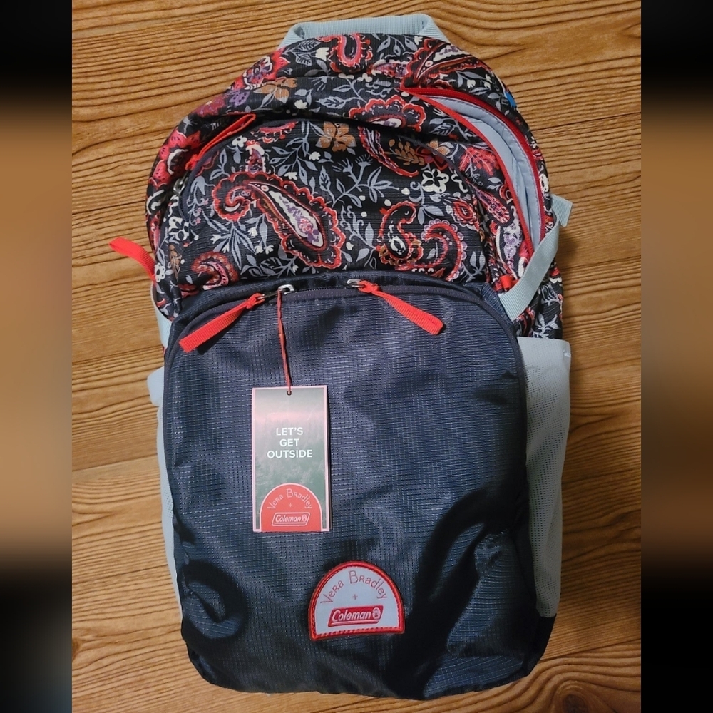Vera Bradley Coleman daypack backpack - Picture 2 of 9